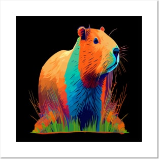 Capybara Posters and Art